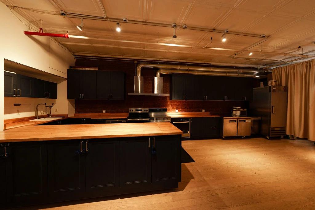 The full island and commercial appliances